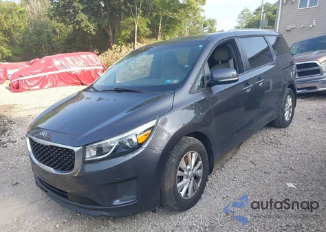 2018 Kia Sedona Lx from USA, damaged, VIN KNDMB5C16J6360546